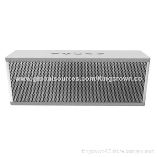 Bluetooth Speaker with Aluminum Case, FM radio, Stereo Speaker